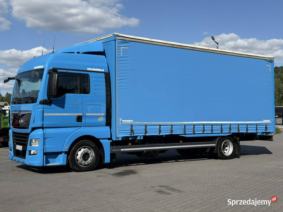 MAN TGX 18360 4X2 E6 Nowe Plandeki Solówka Na ABS Widełki