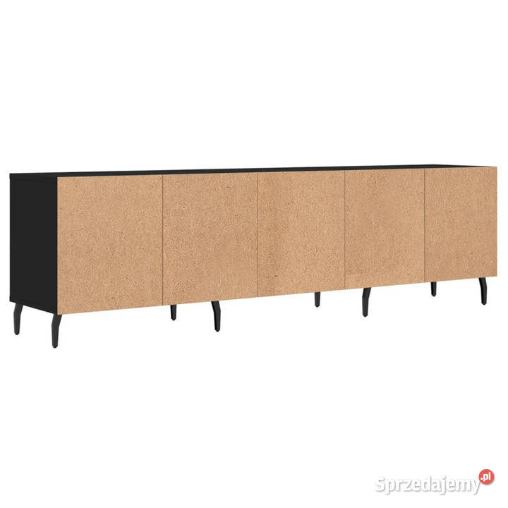 Szafka pod TV czarna 150x30x445 materiał mazowieckie Warszawa sprzedam