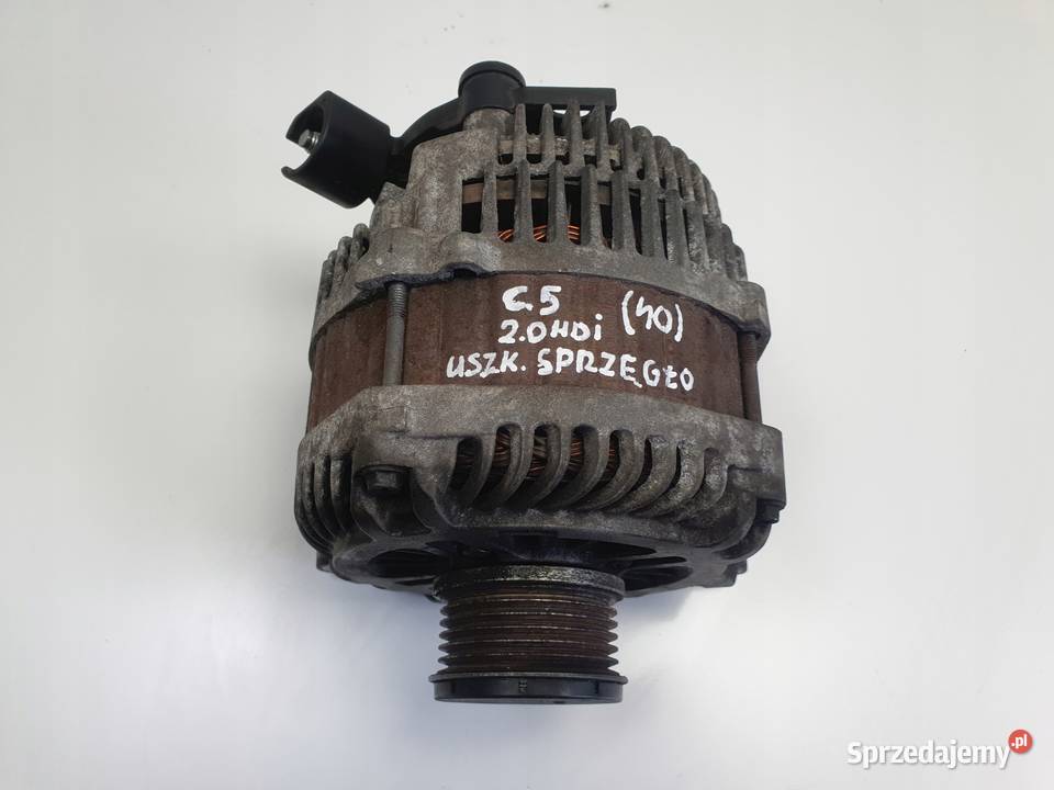 ALTERNATOR Citroen C5 I 20 HDI 9654752880 Rudka