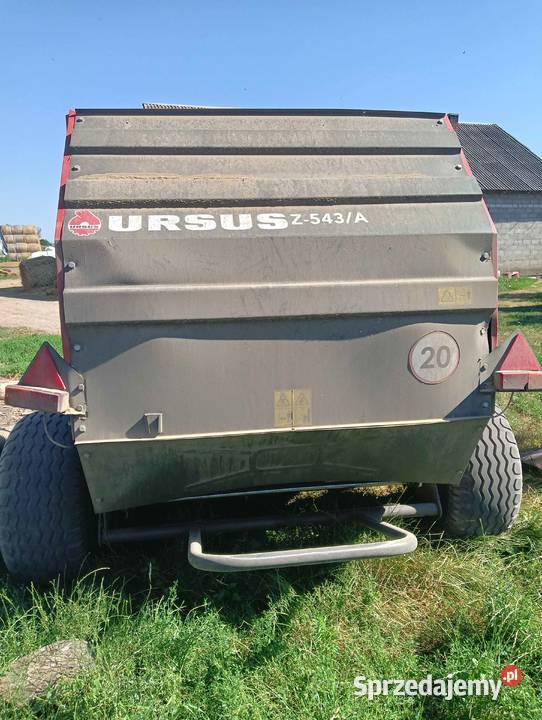 Prasa URSUS Z543A 2016r Ursus lubelskie Borki