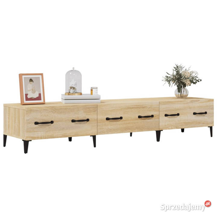 Szafka pod TV dąb sonoma 150x345x30 WM812648 Warszawa