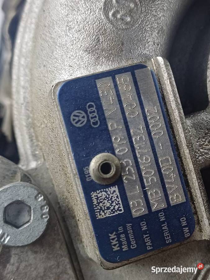 Turbosprężarka 20 tdi cffb 140 vw passat audi Motoryzacja Pszczyna