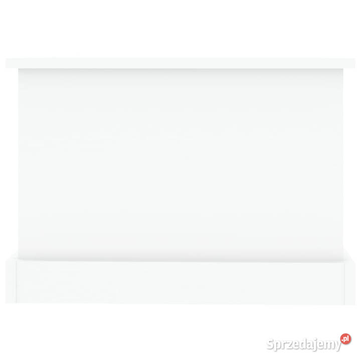 Stolik kawowy biały 90x50x35 materiał Warszawa