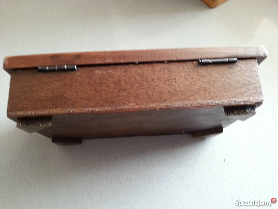 Szkatułka drewniana