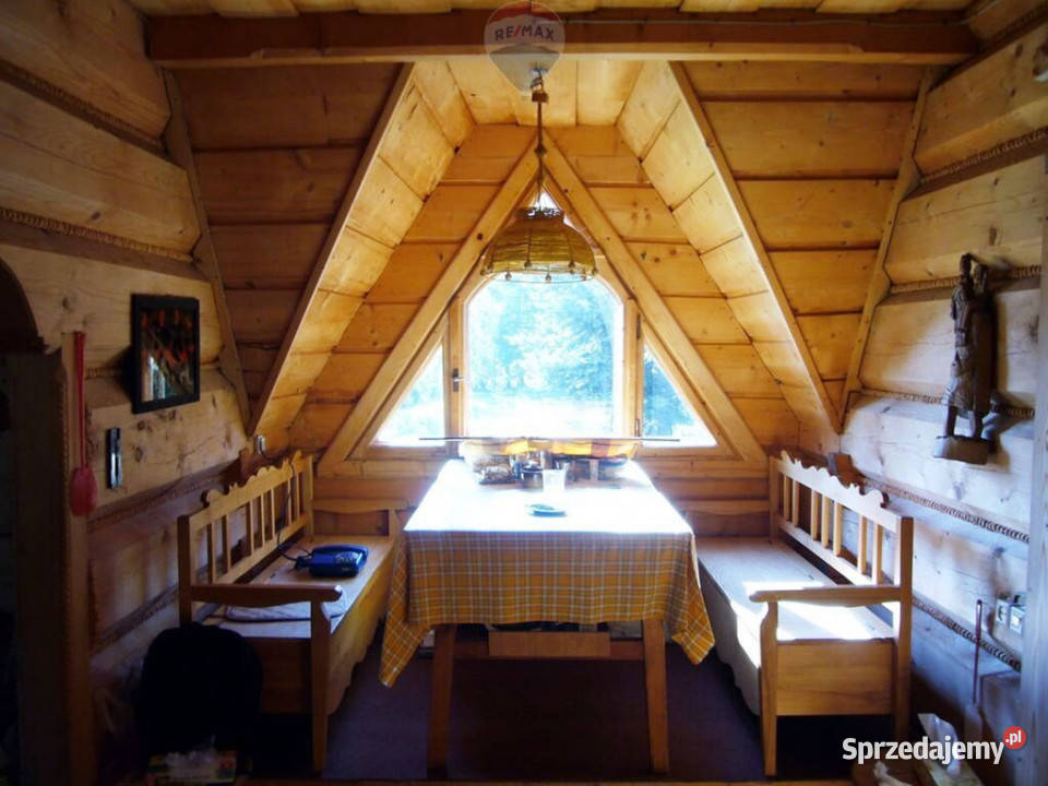 REGIONALNY DOM Z WIDOKIEM NA GIEWONT piwnica Sprzedaż Kościelisko