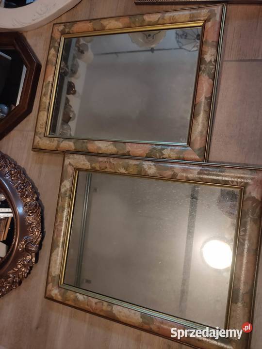 lustro lustra piękna rama wyprzedaż Gorzów Wielkopolski