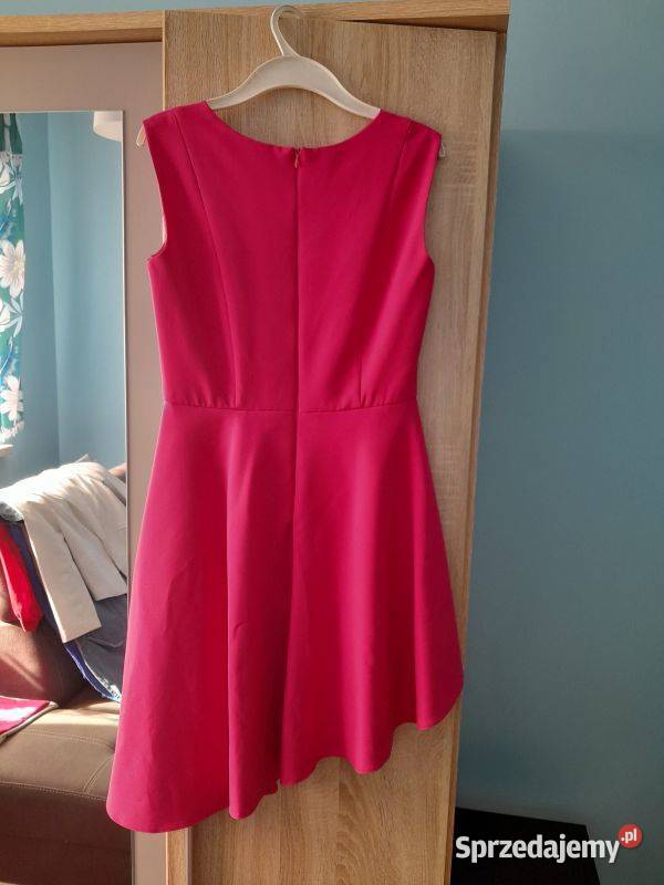Fuksjowa sukienka rozmiar 38 firmy Exclusive Siewierz