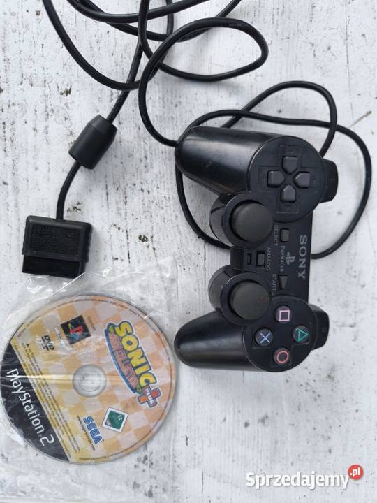 Orginalny Pad 2 plus gra Sonic mega collection łódzkie Radomsko