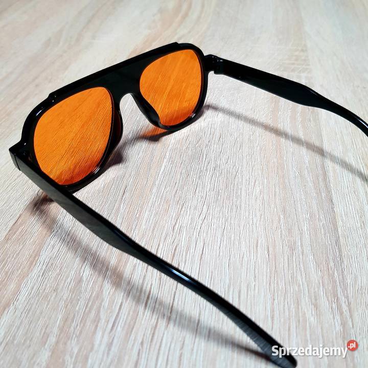 Piękne męskie okulary unisex nowość 2026 owalne Lublin