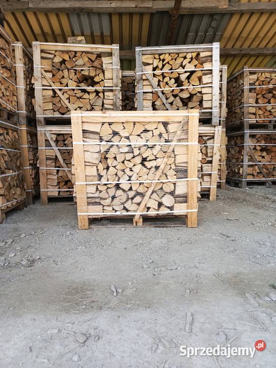 Z Dostawą Drewno kominkowe Buk suche podkarpackie Olszanica sprzedam