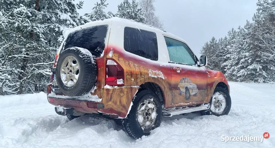 Mitsubishi Pajero 2003r 4x4 reduktor wspomaganie kierownicy Ogrodzieniec