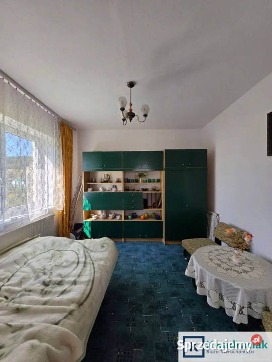 Dom wolnostojący 90m2 Leśniówka eternit sprzedam