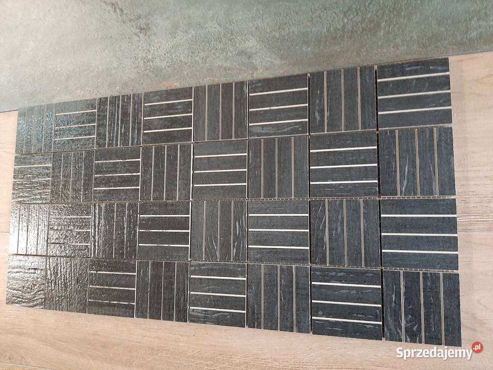 MOZAIKA BOSCHETTO NERO TUBĄDZIN 298X298 Legionowo