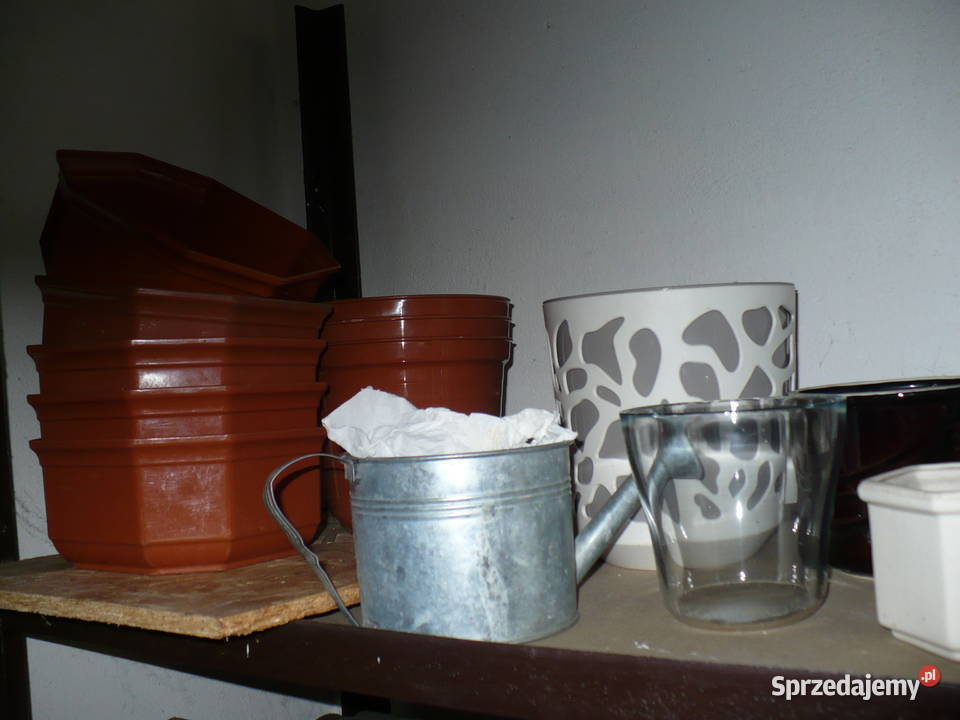 Doniczki ozdobne ogrodowe i domowe