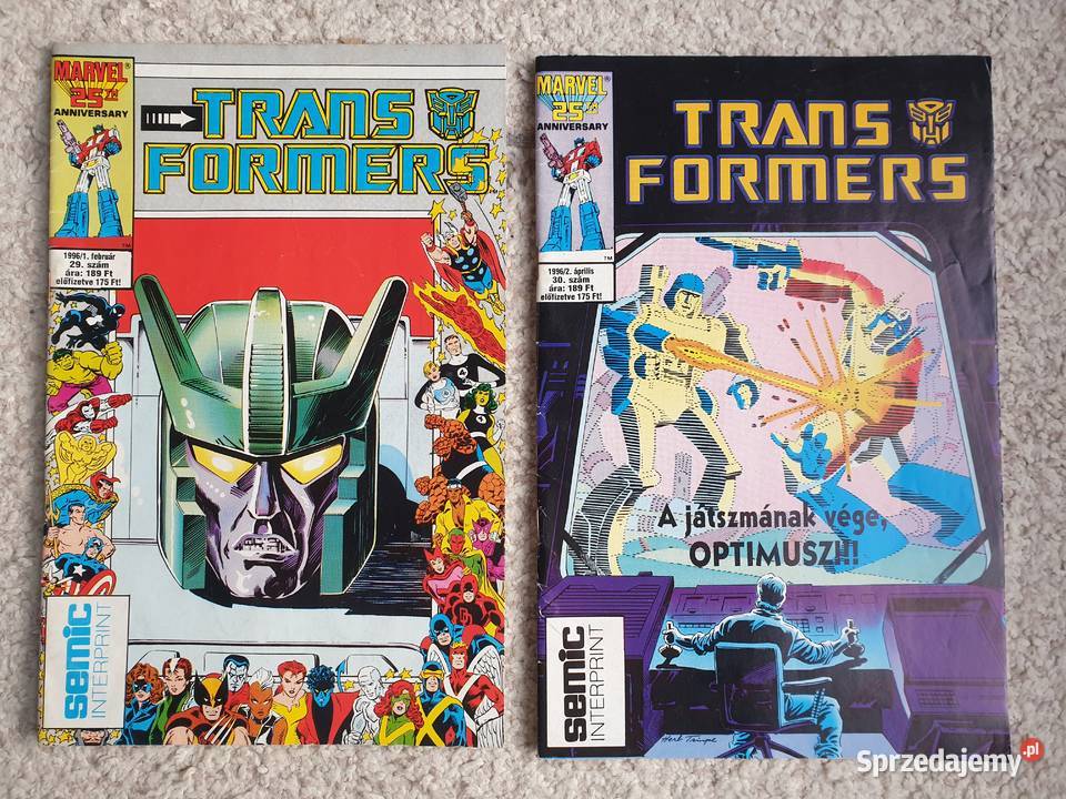 Trans Formers 2 komiksy w języku węgierskim Gdynia