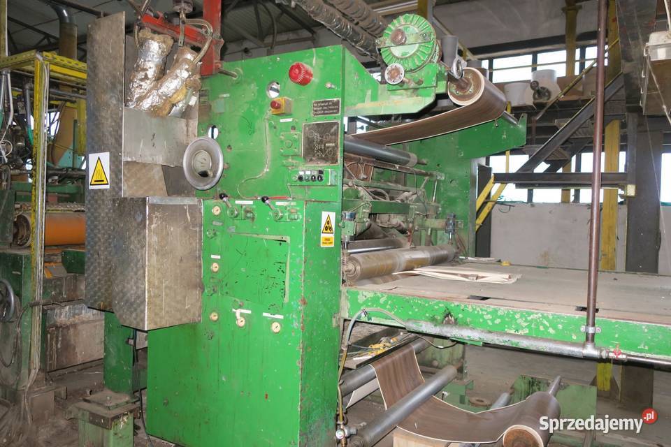 Linia do oklejania płyt BURKLE Bartoszyce