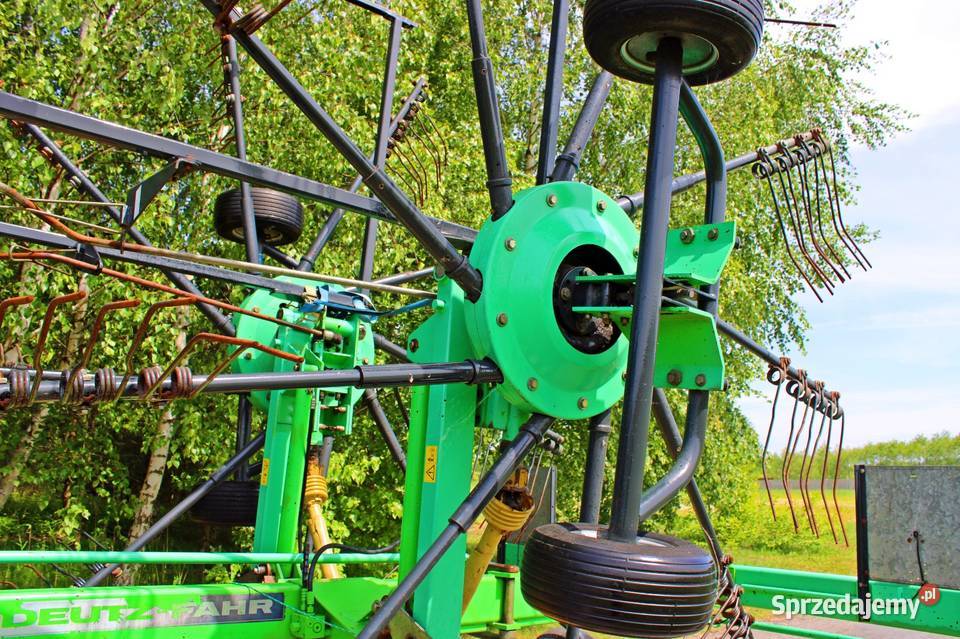 Zgrabiarka dwukaruzelowa DEUTZ FAHR Zgrabiarka 2 Gorzkowice sprzedam
