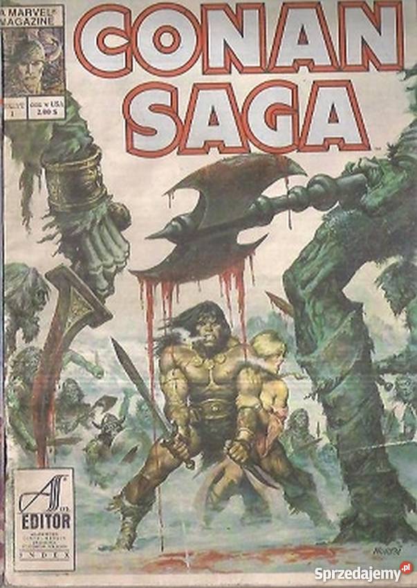 CONAN SAGA ZESZYT 1 Piła