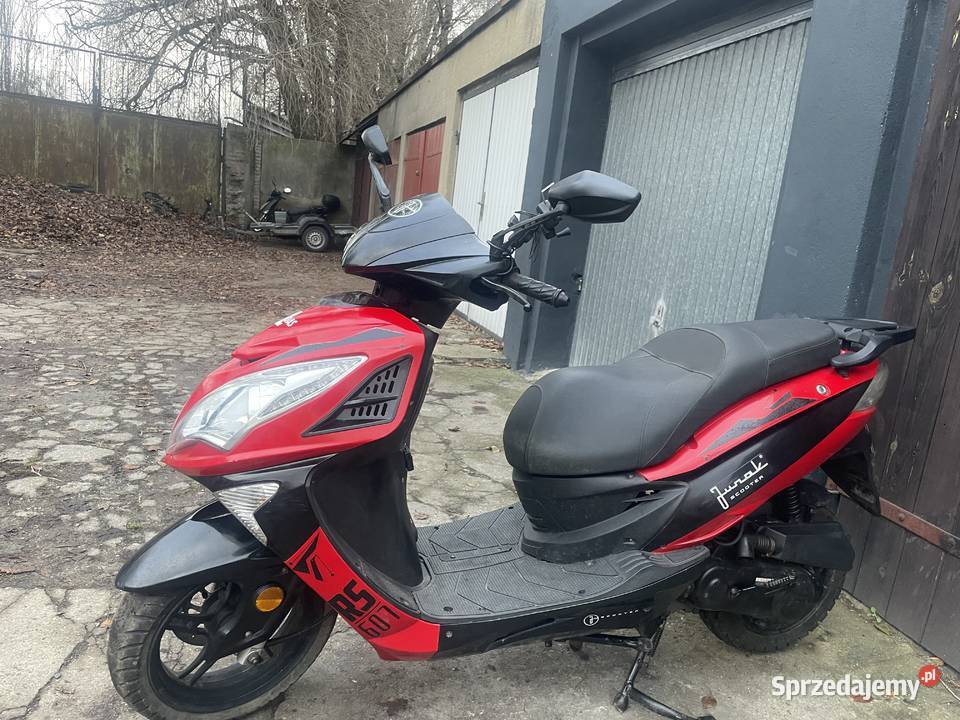 Junak 607 RS sym orbit piaggio zip yamaha neos zarejestrowany w Polsce Ostrów Wielkopolski