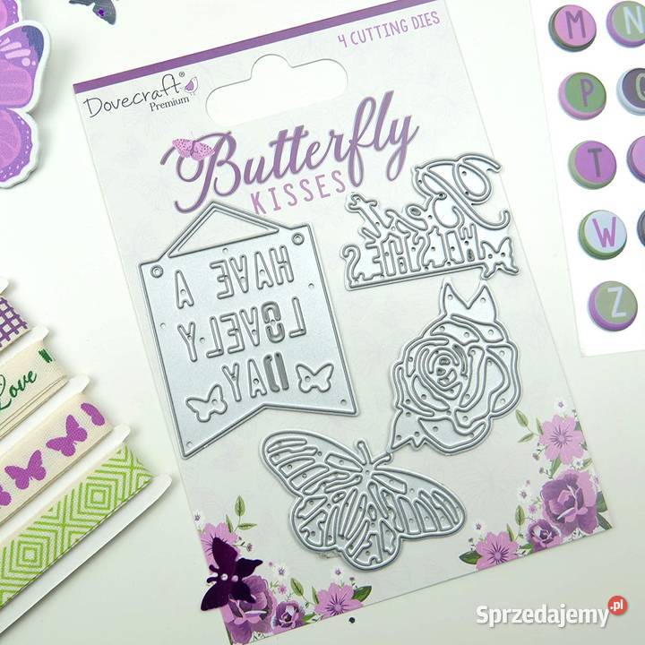 Stalowa matryca do cięcia Butterfly Kisses lubelskie Zamość