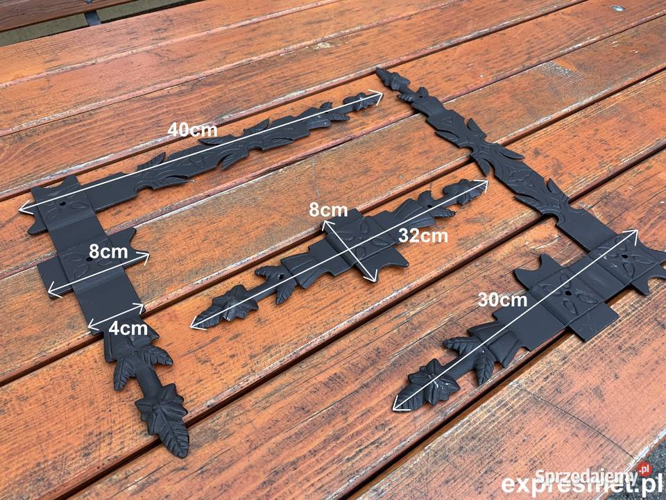 NAROŻNIK DRZWI BRAMY KUTY 400mm 500mm imitacja Budowa Rzeszotary