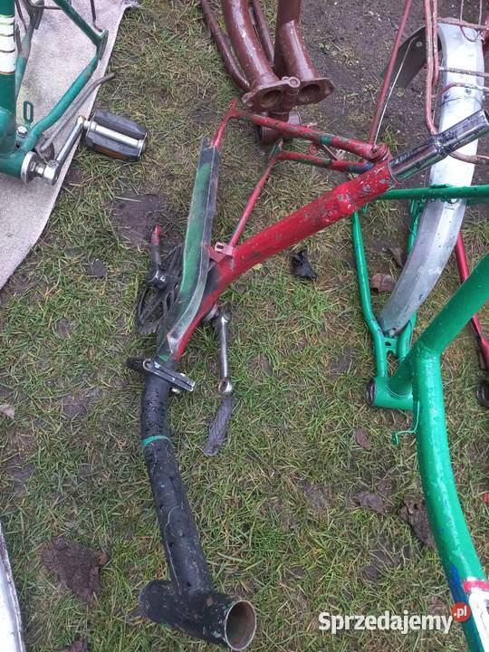 Ramy rowerowe części składak wigry Romet pelikan Oborniki