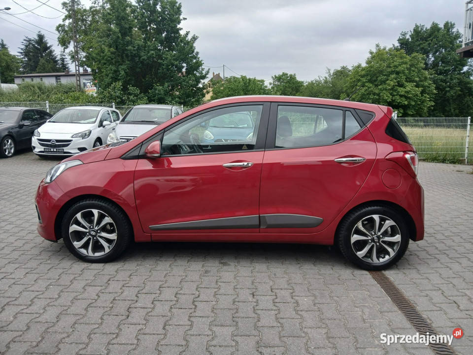 Hyundai i10 13i AUTOMAT półskóry alufelgi navi 151021km Gryfino