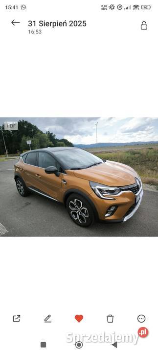 Renault Captur TCe 90 INTENS 2021r model z 2022