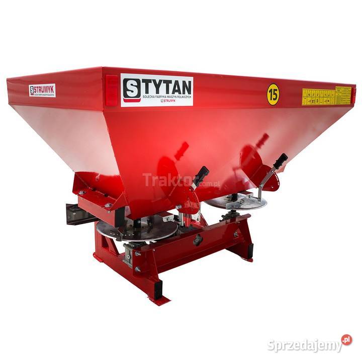 Rozsiewacz dwutarczowy jednozasypowy Tytan 600 nieuszkodzony podkarpackie Tajęcina sprzedam