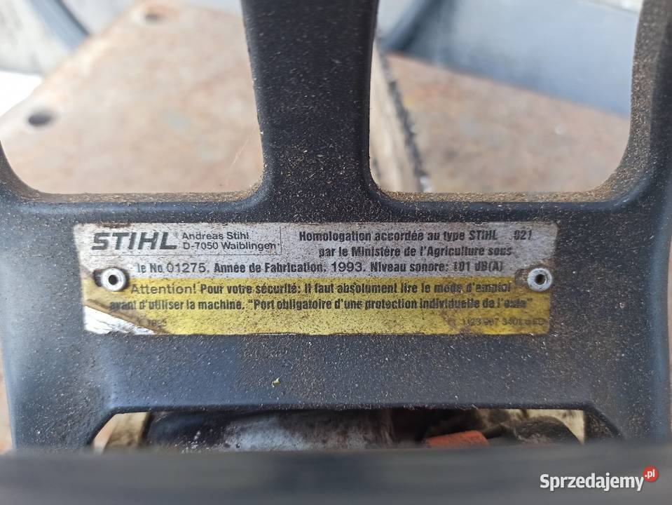 Piła spalinowa Stihl i OleoMax wielkopolskie Lucynowo