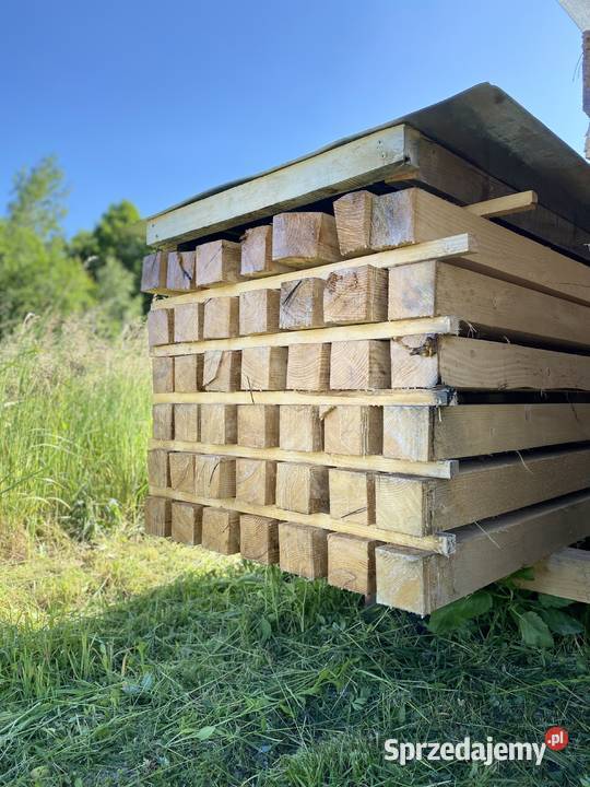 Kantówka Strugana Sucha Fazowana 10x10 12x12