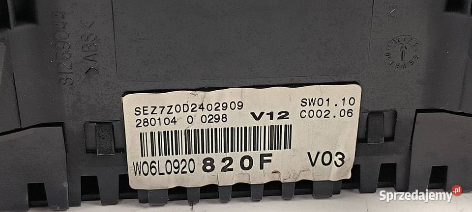 LICZNIK ZEGAR SEAT IBIZA III 110080105011A Lipno