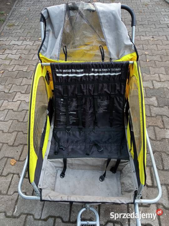 Przyczepka rowerowa wózek 2 osobowy dziecka śląskie Jaworzno