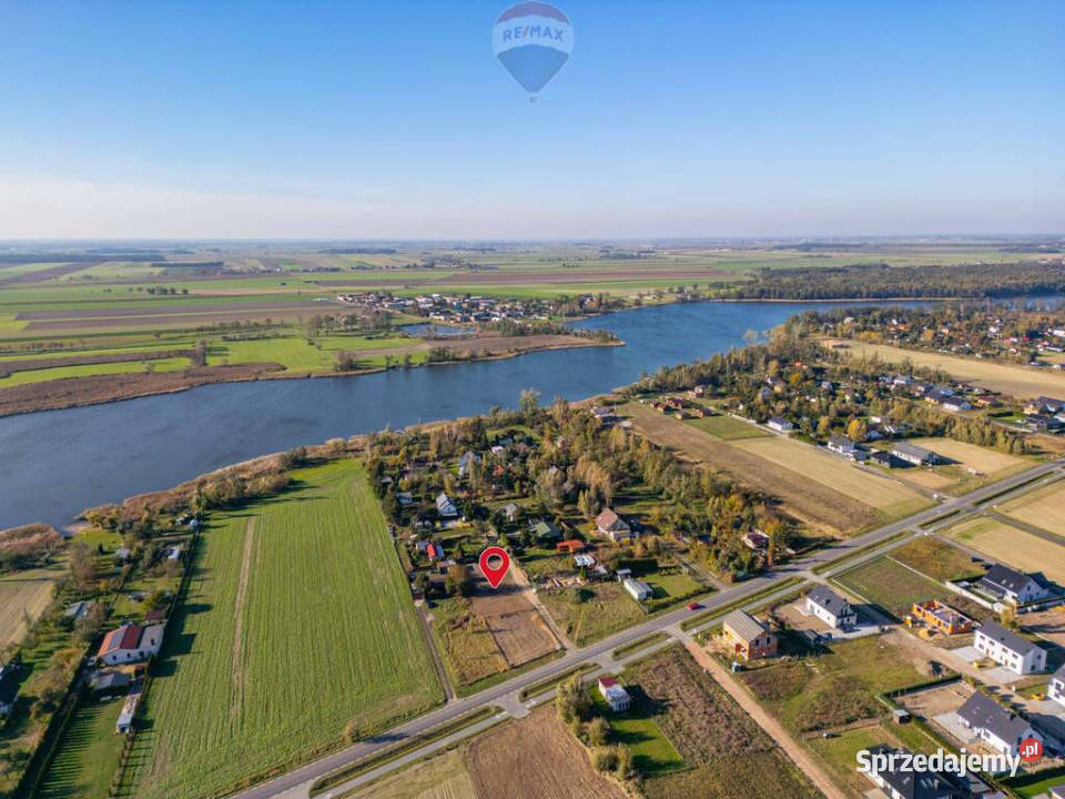 Zbuduj dom jeziorem Strykowo 150 m wody sprzedam