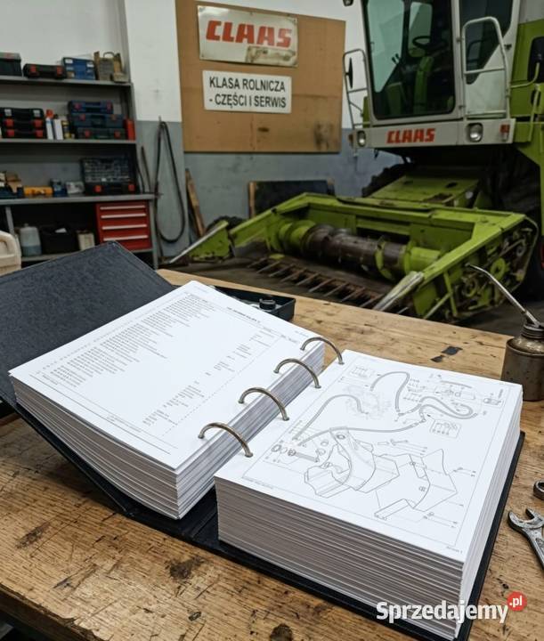 Ciągnik CLAAS RENAULT Ares 567 atz katalog Gdańsk