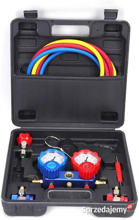 Manometry do klimatyzacji i chłodnictwa komplet Myszków