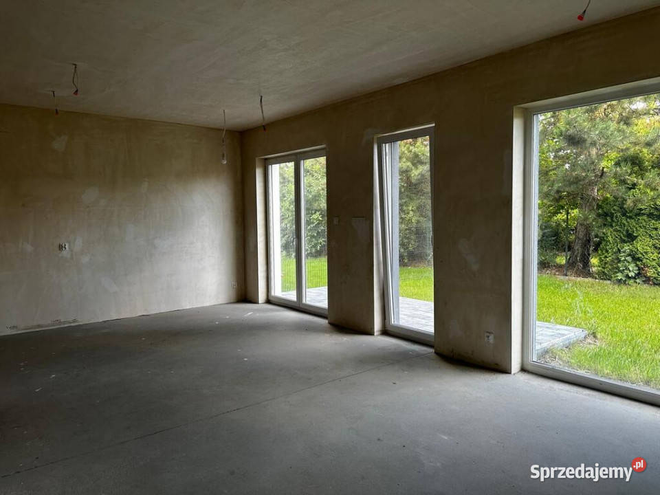 Nowy dom w zabudowie bliźniaczej 119 m2 53m2 łódzkie Piotrków Trybunalski