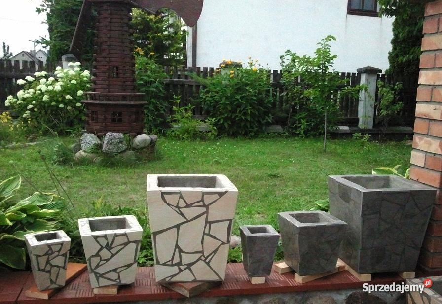 Donice z kamienia Meble ogrodowe Meble ogrodowe Pisz sprzedam