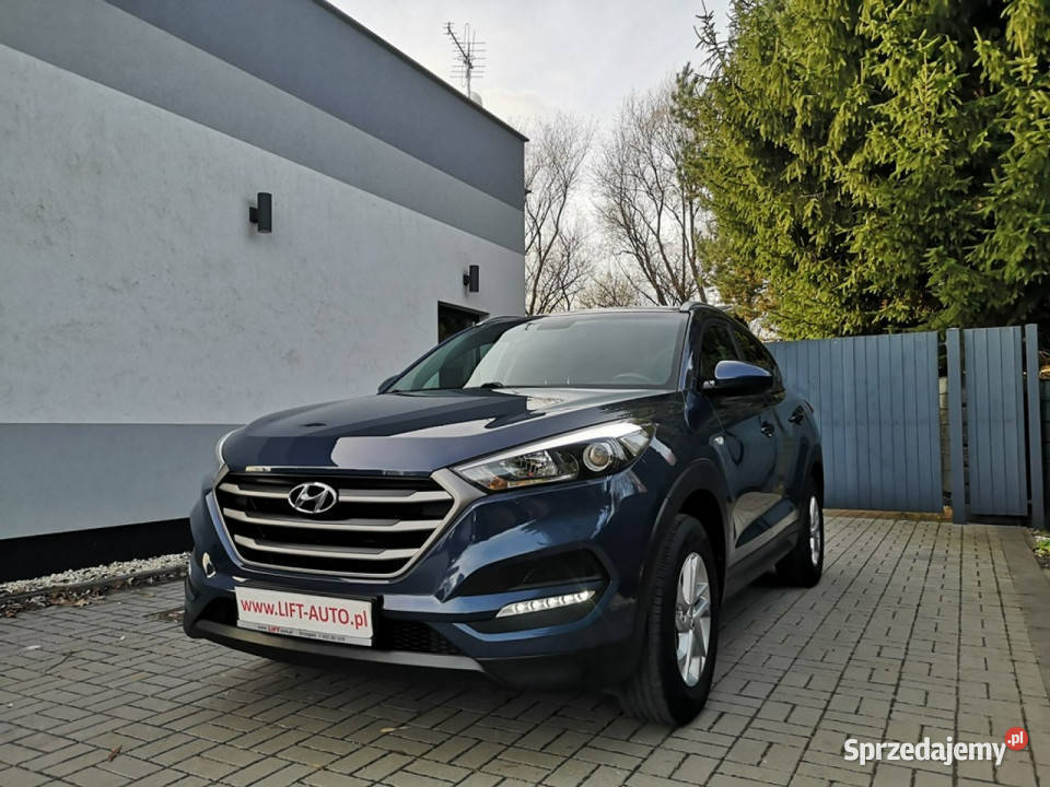 Hyundai Tucson 16 GDI 132 Klimat Tempo Ledy Navi kamera cofania dolnośląskie Strzegom