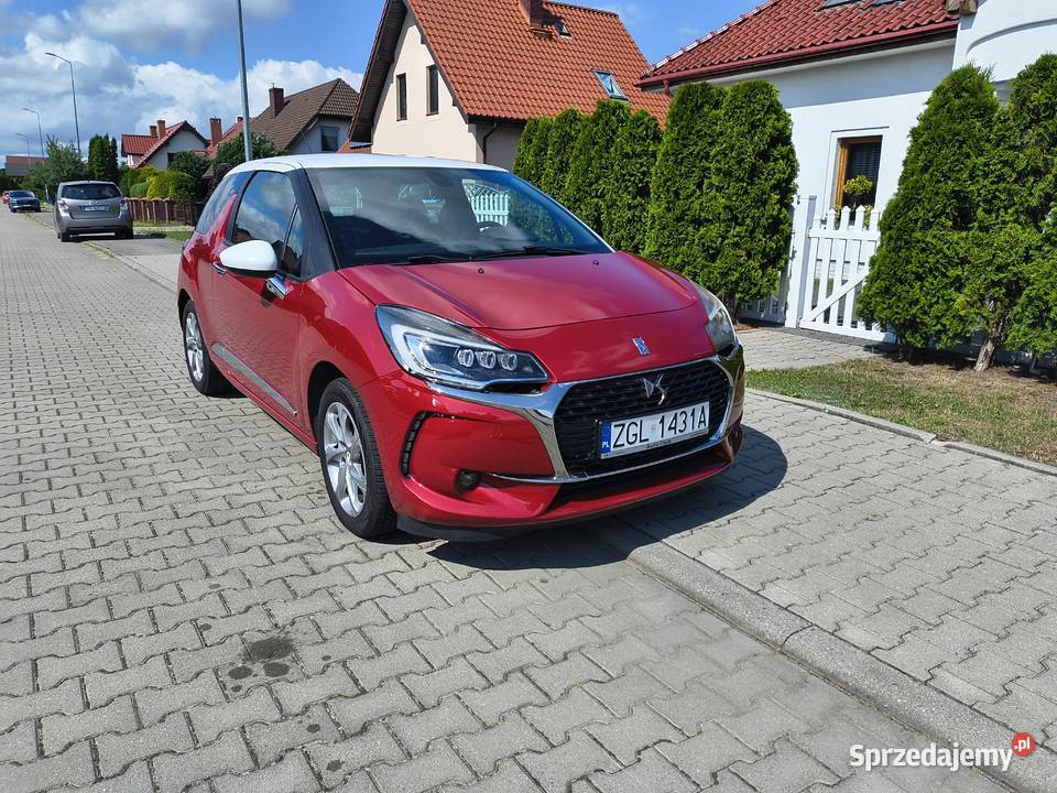 Citroen DS3 automat mały przebieg pełnym nieuszkodzony Nowogard
