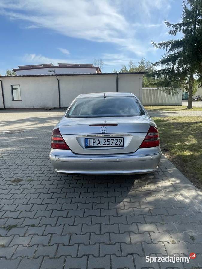 Mercedes w211 22 cdi uszkodzony Siemień-Kolonia