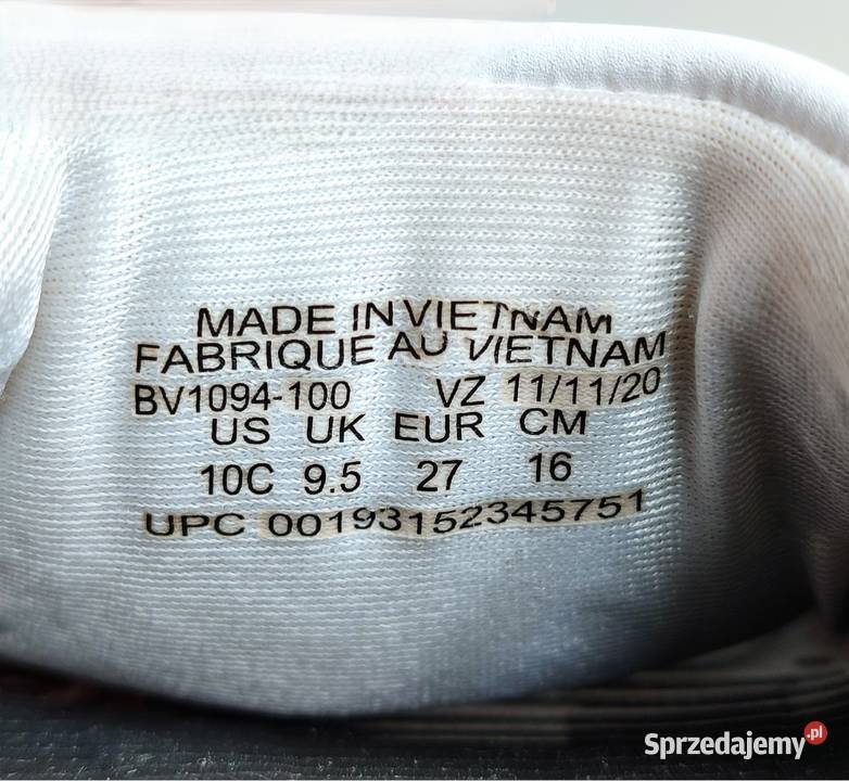 Nike klapki dziecięce Chinelo Kawa Slide Bt 27
