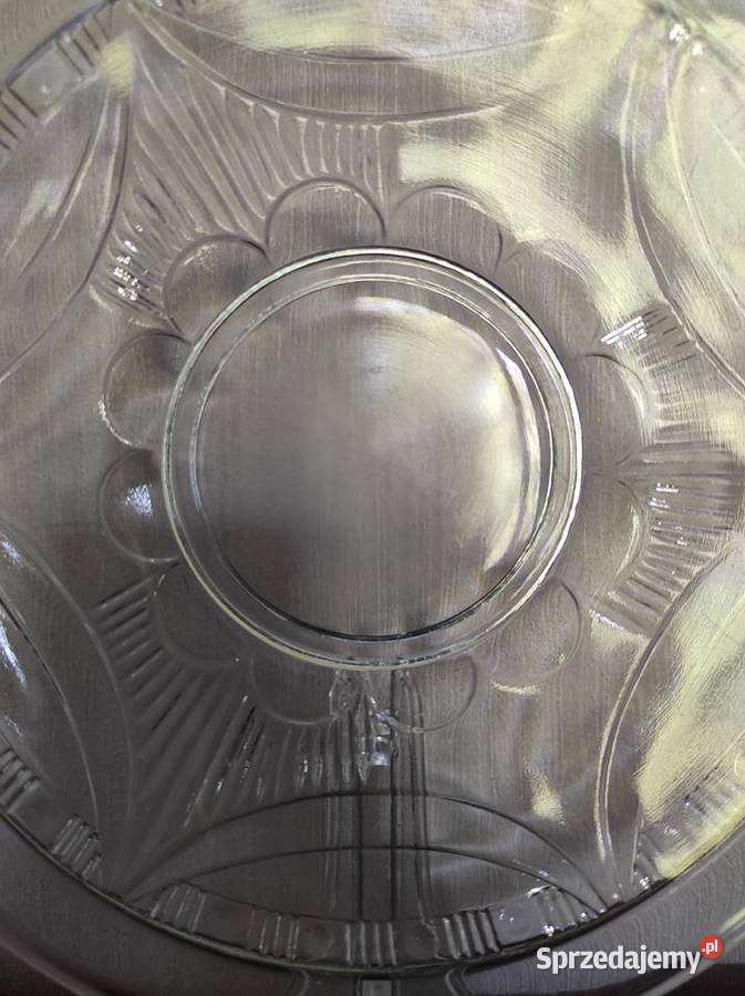 Patera talerz szkło Ząbkowice Porcelana i szkło podlaskie sprzedam