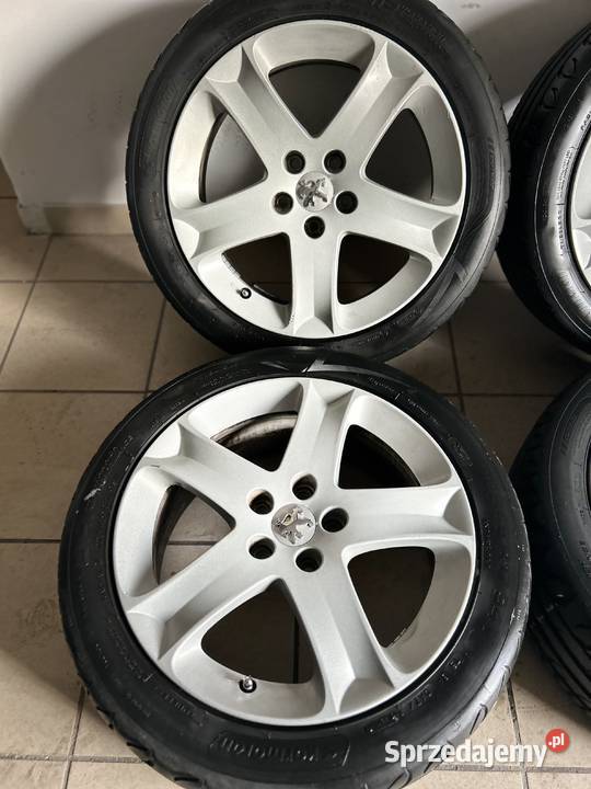 Sprzedam komplet kół felg peugeot 5x108 17 Konin