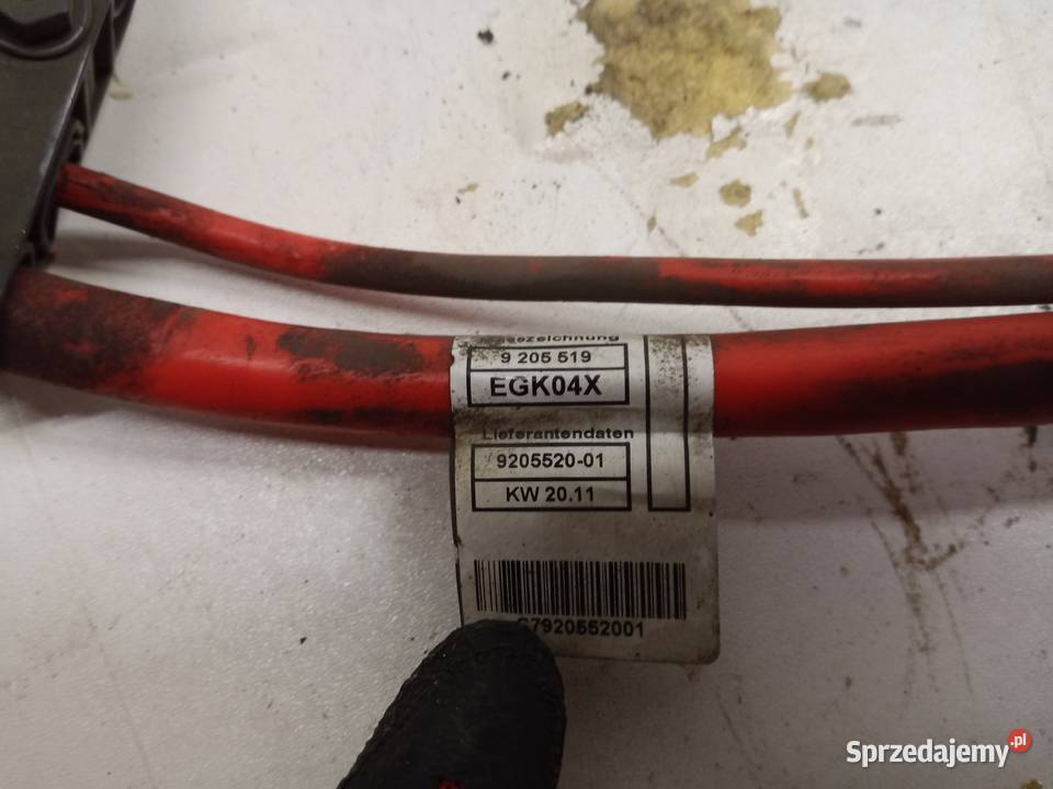 BMW E90 E91 E93 E92 PRZEWÓD Plus akumulatora osobowe Bydgoszcz