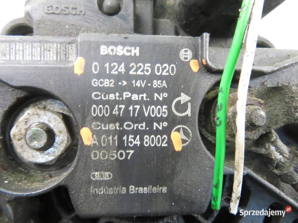 ALTERNATOR SMART FORTWO 450 08 CDI 0124225020