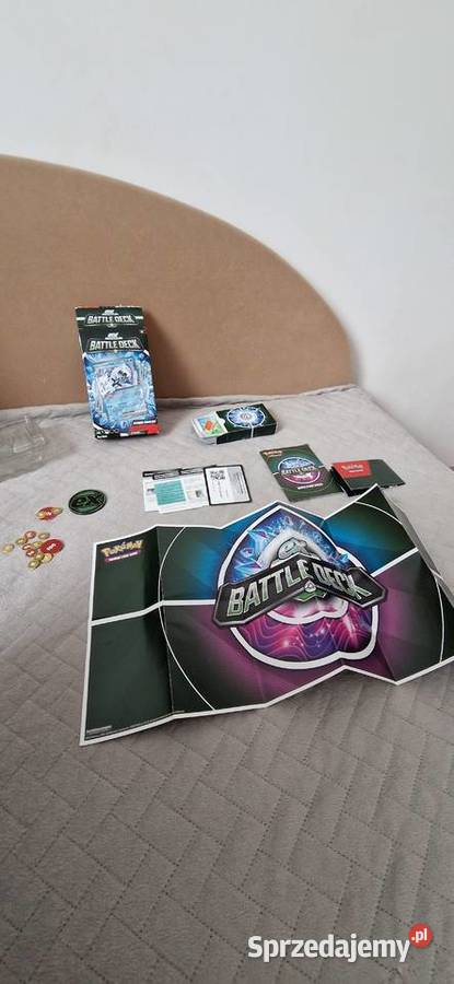 pokemon battle deck EX chien pao ex karty do gry
