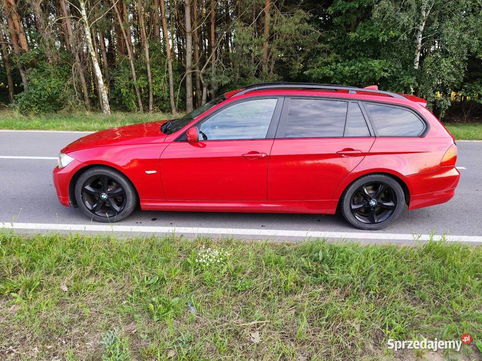 BMW 318i Automat E91 BiXenon Skóra Panorama Hak 143KM Słupca sprzedam