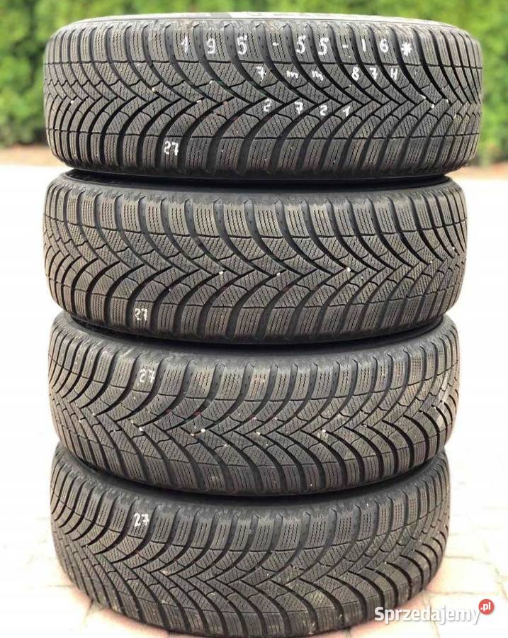 4 x Opona zimowa Semperit SpeedGrip 5 19555R16