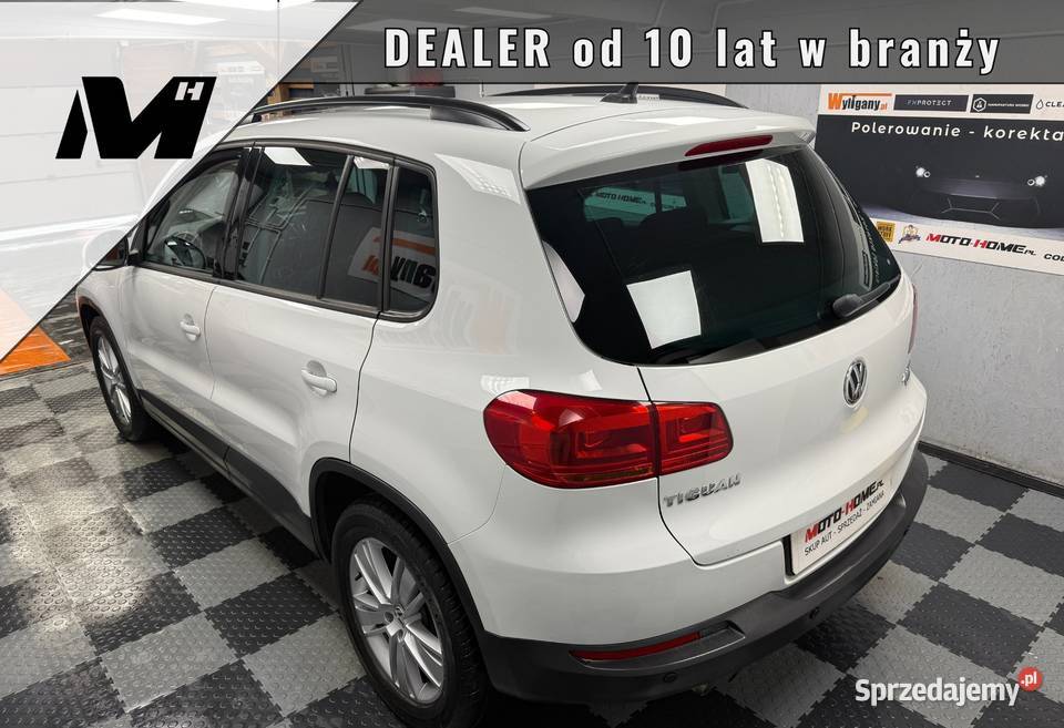 VW Tiguan LIFT 20 TDI 5L100 navi GWARANCJA radio Motoryzacja wielkopolskie Poznań